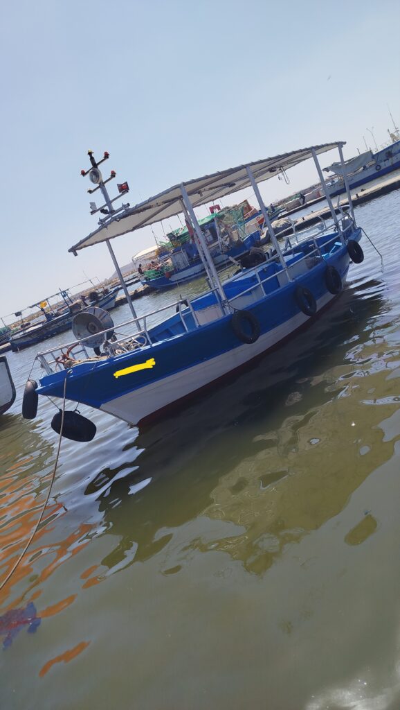 Bateau de pêche 8.24m فلوكة رخصة صيد