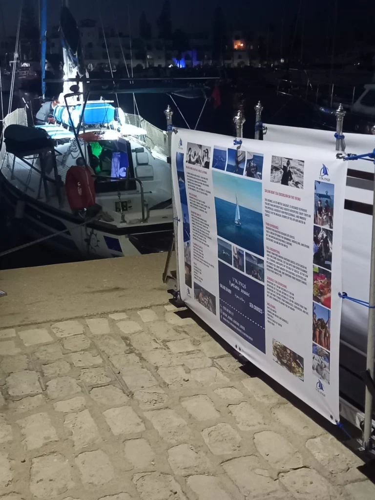 ⛵À VENDRE (Port El Kantaoui) : Voilier 9m70 avec Congé Commercial + sa place de port. Moteur Volvo 45CV entièrement rénové . Prêt pour projet touristique !