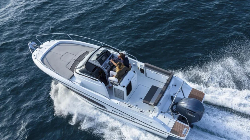 Jeanneau Tunisie : le Cap Camarat 7.5 WA en navigation