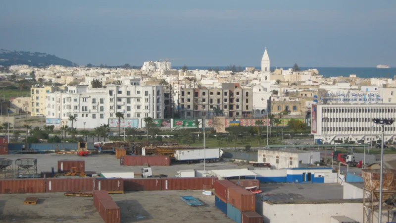 Le port de La Goulette, près de Tunis